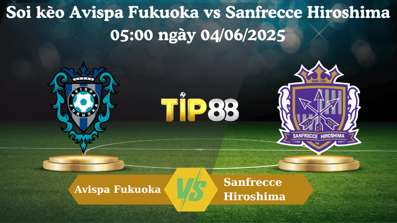 TIP88 Nhận định soi kèo Avispa Fukuoka vs Sanfrecce Hiroshima 05:00 ngày 04/06/2025 - Cúp Liên đoàn Nhật Bản